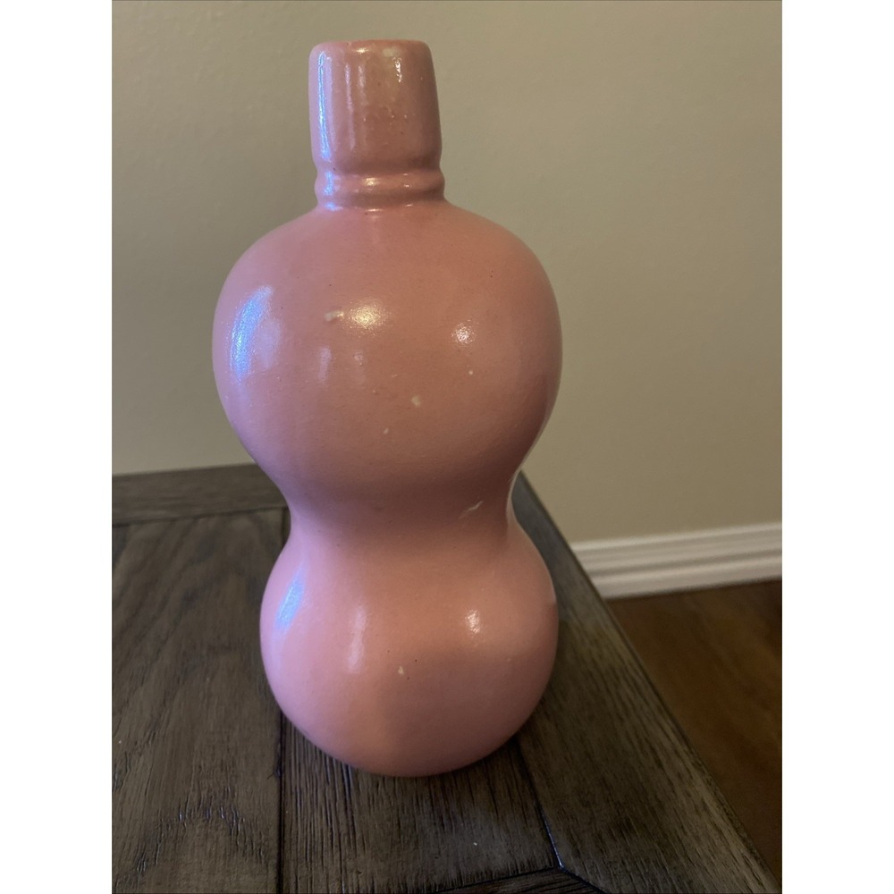 Mid-Century Modern "Double‎ Bubble" style ceramic vase